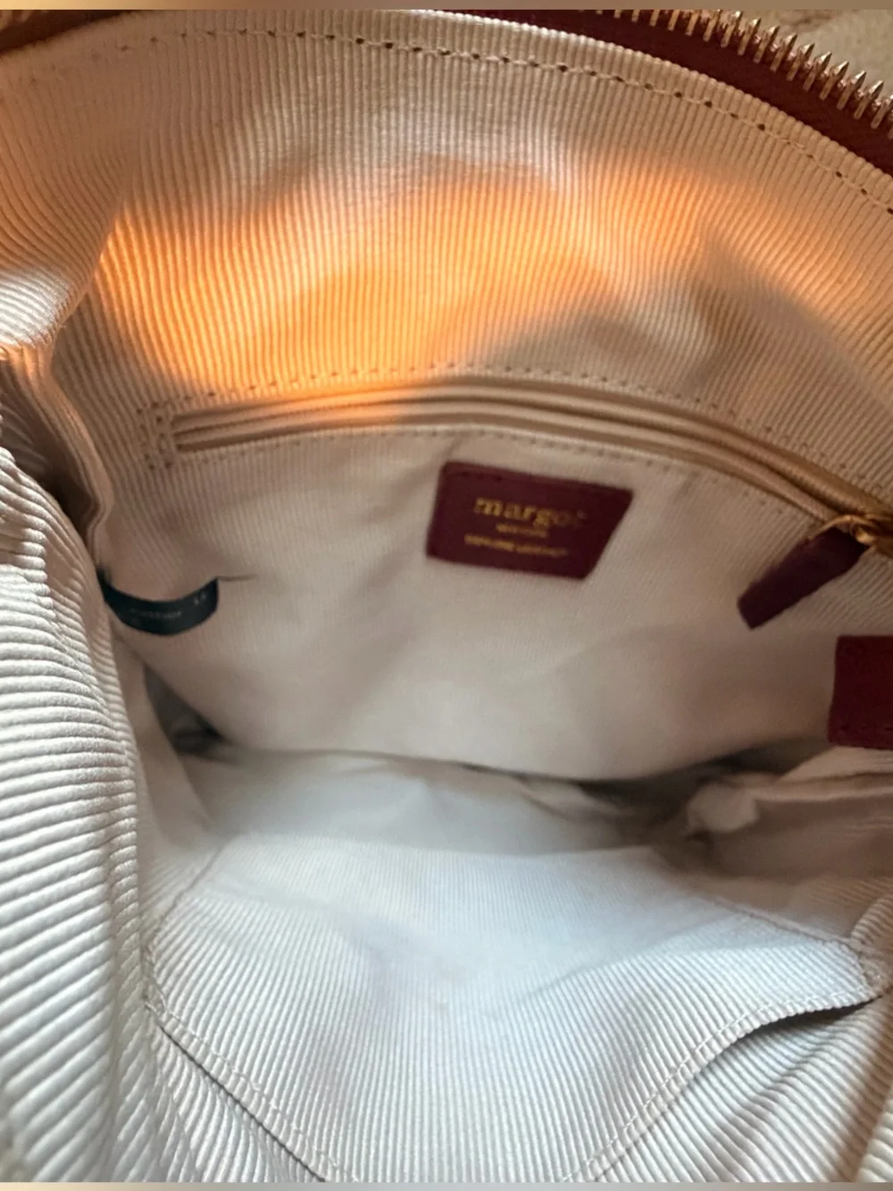 Margot Burgundy Leather Crossbody Bag
